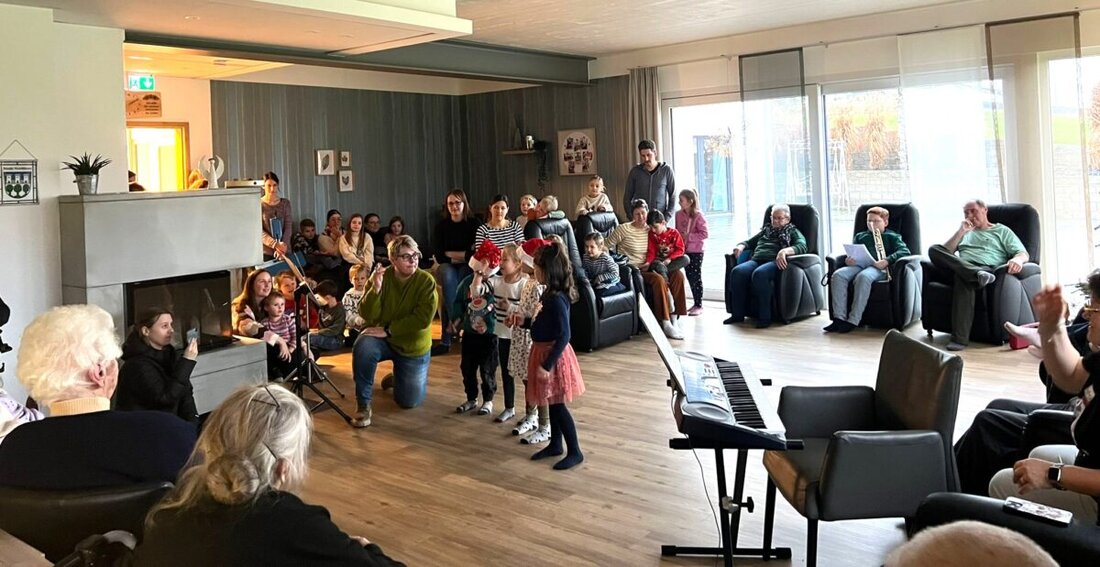 Waldthurn. Mit einer besonderen musikalischen Darbietung begeisterten die Nachwuchsmusiker des Musikvereins Waidhaus die Gäste der Waldthurner Senioren-Tagespflege „Unter’m Fahrenberg“.