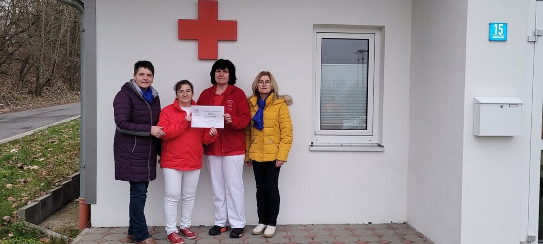 Neustadt am Kulm. Große Freude bei der BRK-Hauskrankenpflege über eine Spende vom Katholischen Deutschen Frauenbund Mockersdorf in Höhe von 1.000 Euro.