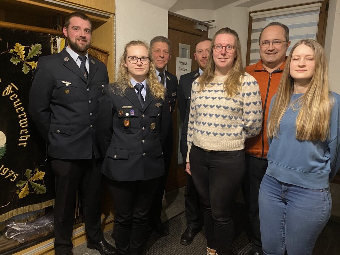 Kleinschwand. Übungsfleiß und Vereinstreue bei der Wehr besonders herausgehoben.