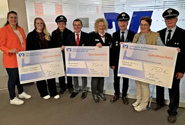 Kameradschaft spendet 2.250 Euro für Kinder und Sicherheit in Weiden