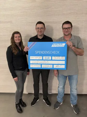 System Logistics unterstützt Schwarzachtal-Projekte mit Spende