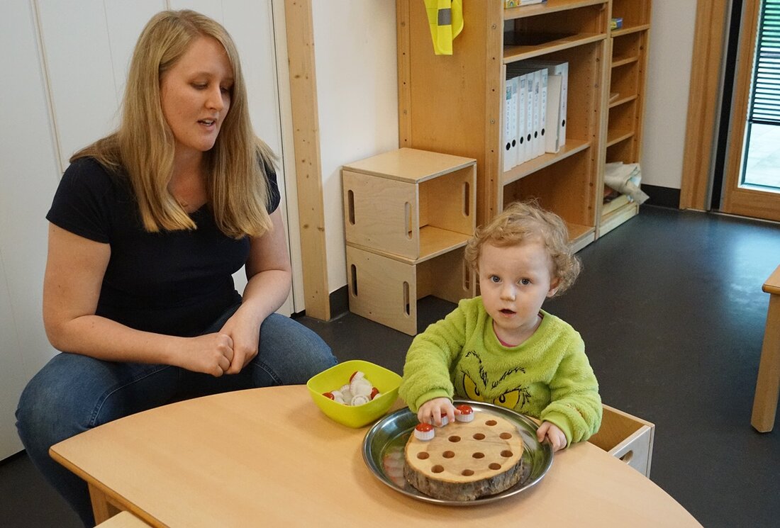 Eschenbach. Viele Kinder in der Kinderkrippe in Eschenbach kennen Stefanie Linz seit einiger Zeit. Nun hat sich die 29-jährige Erzieherin weitergebildet.