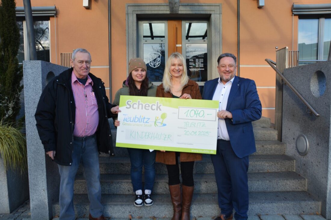Teublitz. Nach seiner Auflösung spendete ein Kaninchenzuchtverein aus Teublitz rund 1.040 Euro an vier Kinderhäuser. Die Spende wurde von Bürgermeister Thomas Beer und dem ehemaligen Vorsitzenden Georg Hintermeier übergeben.