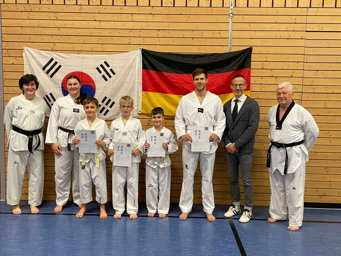 Parkstein. Der SV Parkstein hat vier neue Gelbgurtträger in der Taekwondo Abteilung.