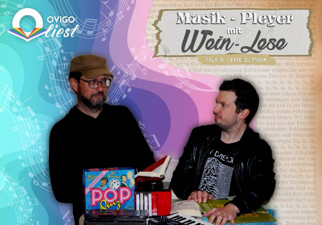 Falkenberg. Das OVIGO Theater präsentiert im Kapitelsaal der Burg Falkenberg die Veranstaltung "Musik-Pleyer mit Wein-Lese - Talk & Texte zu Musik" am 14. November 2025 um 19.00 Uhr. Radio-Moderator Markus Pleyer und OVIGO-Chef Florian Wein bieten einen spannenden Mix aus Lesungen, Gesprächen über Musik, einem Pop-Quiz und Live-Musik. Tickets sind online auf okticket.de erhältlich.