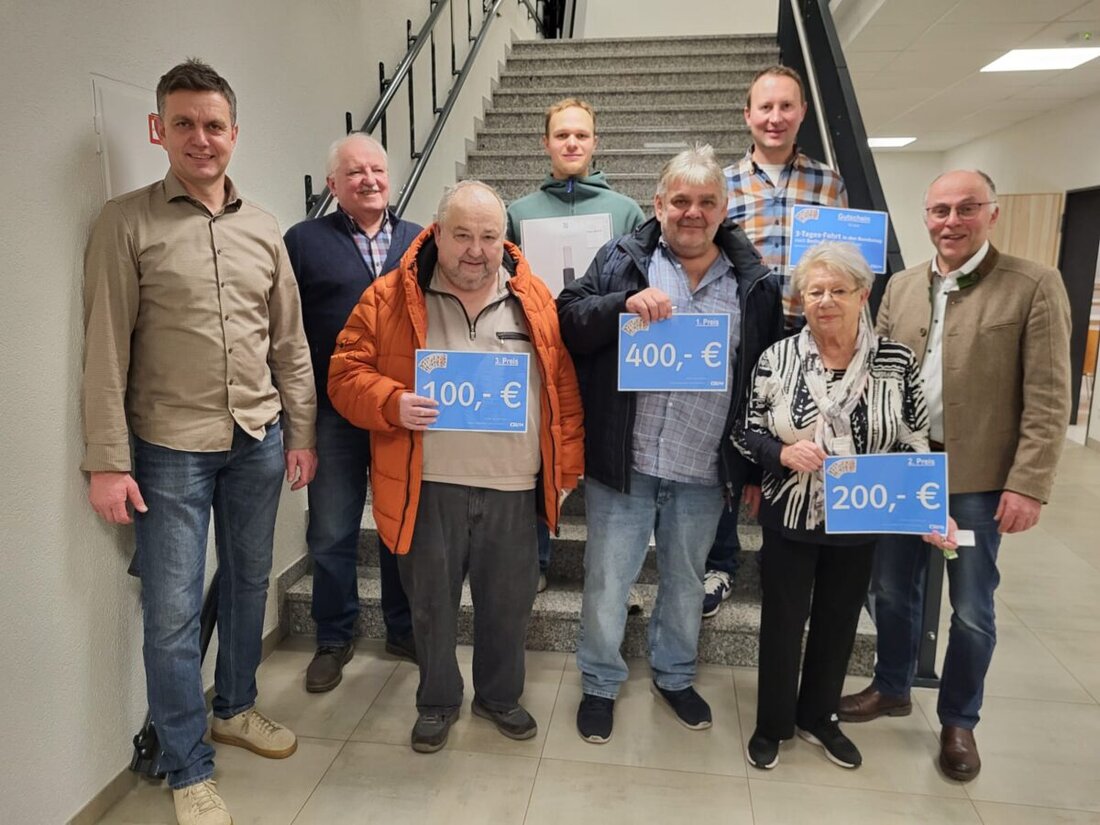 Speinshart. Beim Schafkopfrennen des CSU-Ortsverbandes gewann Dieter Stark aus Schwarzenbach mit 87 Punkten und erhielt 400 Euro.