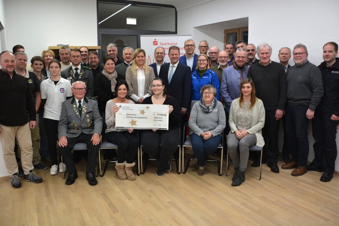 Mitterteich / Tirschenreuth. Die Sparkasse Oberpfalz Nord fördert 2024 karitative, kulturelle und sportliche Projekte in Mitterteich und Tirschenreuth mit Spenden von insgesamt 19.000 Euro.