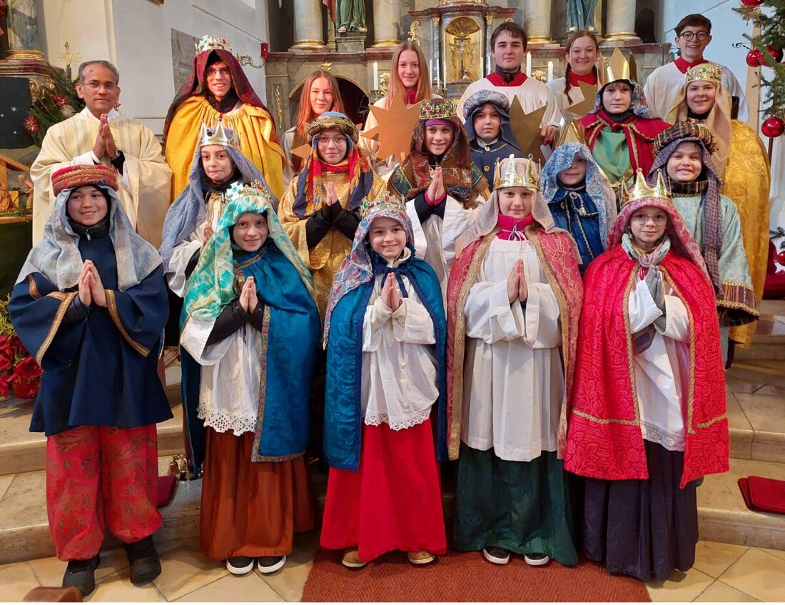 Parkstein. Zwei Tage sammelten die Sternsinger der katholischen Pfarrei  Spenden für Kinder.