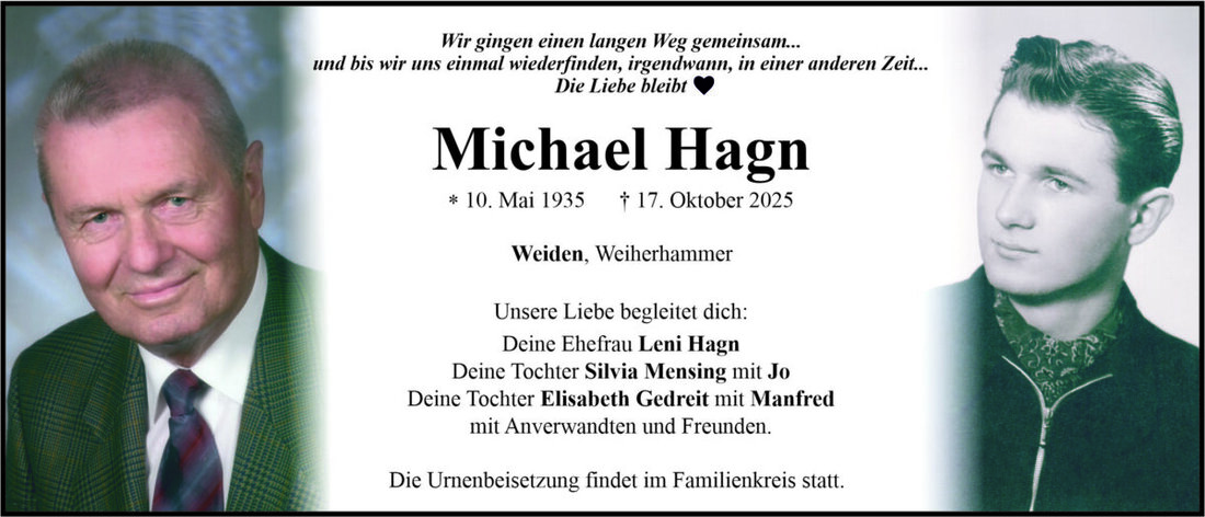 Begleitet durch: Bestattung Bauer - Weiden