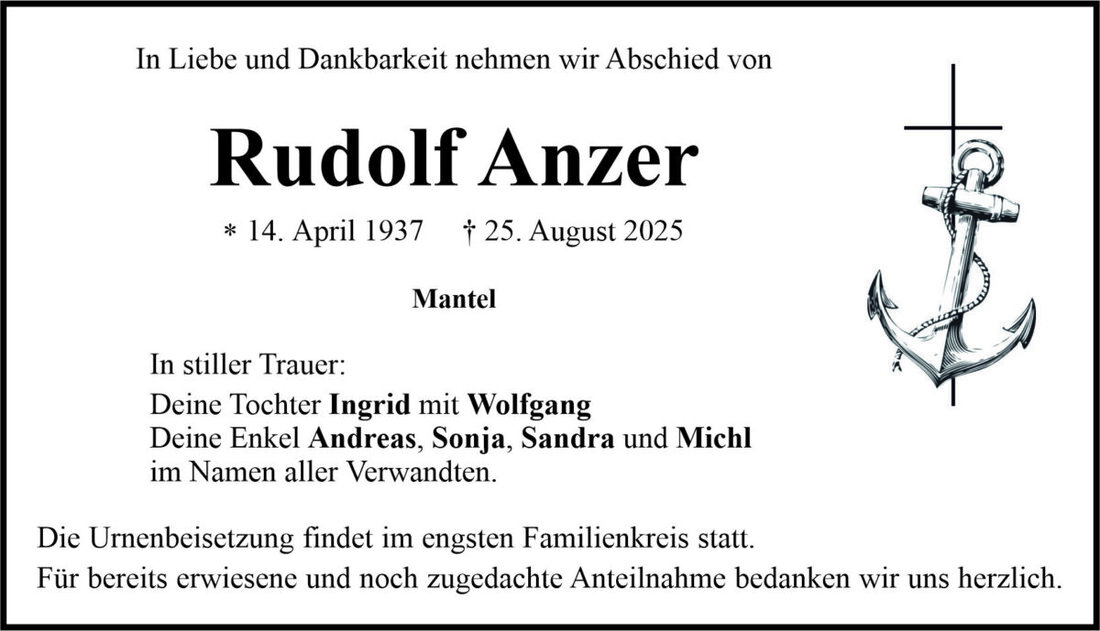 Begleitet durch: Bestattung Bauer - Weiden