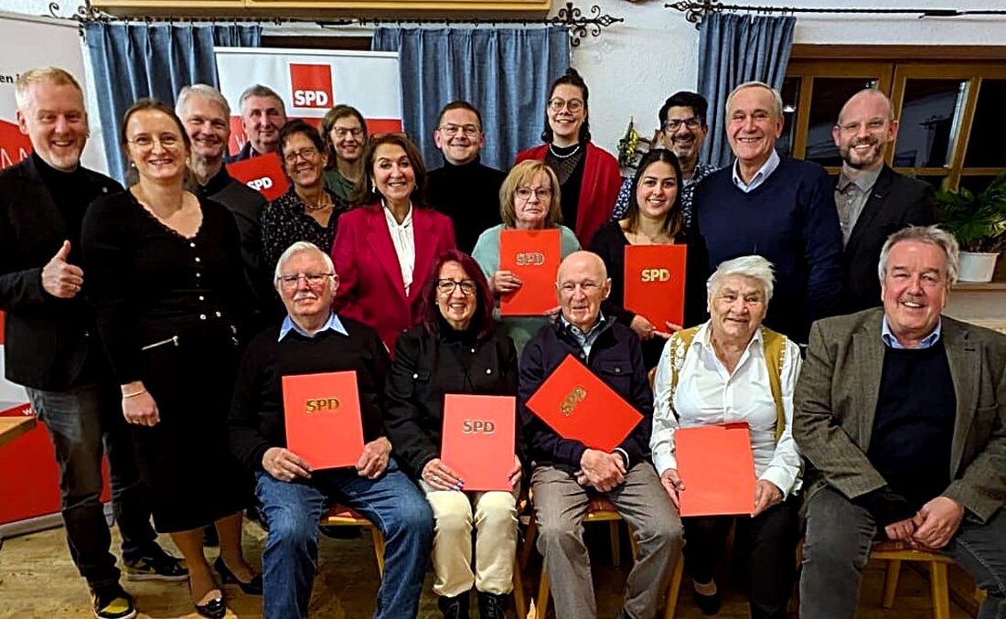 Weiden. Die SPD feierte ihren Jahresabschluss mit Rückblicken und Ehrungen.