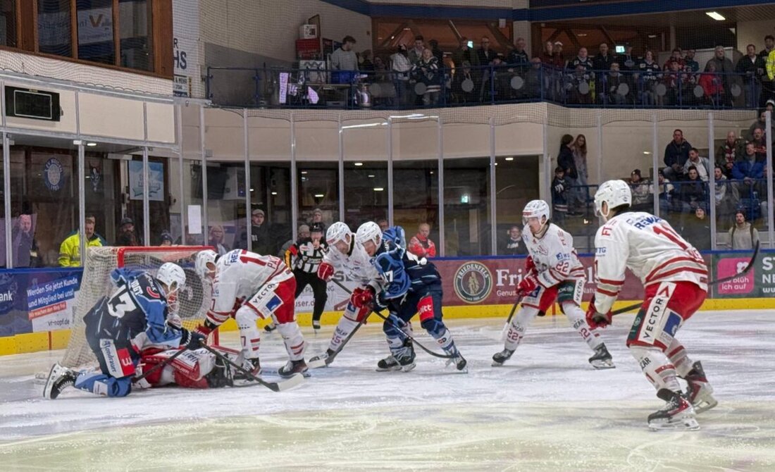 Das waren die Highlights aus dem Derby Blue Devils Weiden gegen Eisbären Regensburg