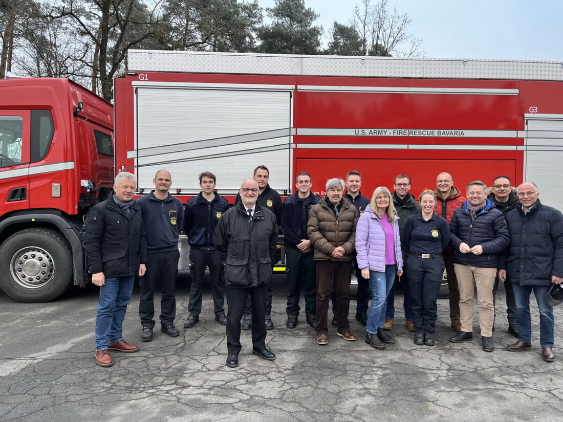 Grafenwöhr. Dank und Anerkennung sowie ein klares Bekenntnis zum Truppenübungsplatz sprach die CSU beim traditionellen Silvesterbesuch bei den Diensthabenden des US-Firedepartments aus.
