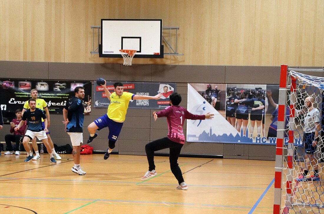 Weiden. Am Ende mussten die Weidener Handballer den Gegner aus dem Jura zum Sieg beglückwünschen, der aber auch verdient war.