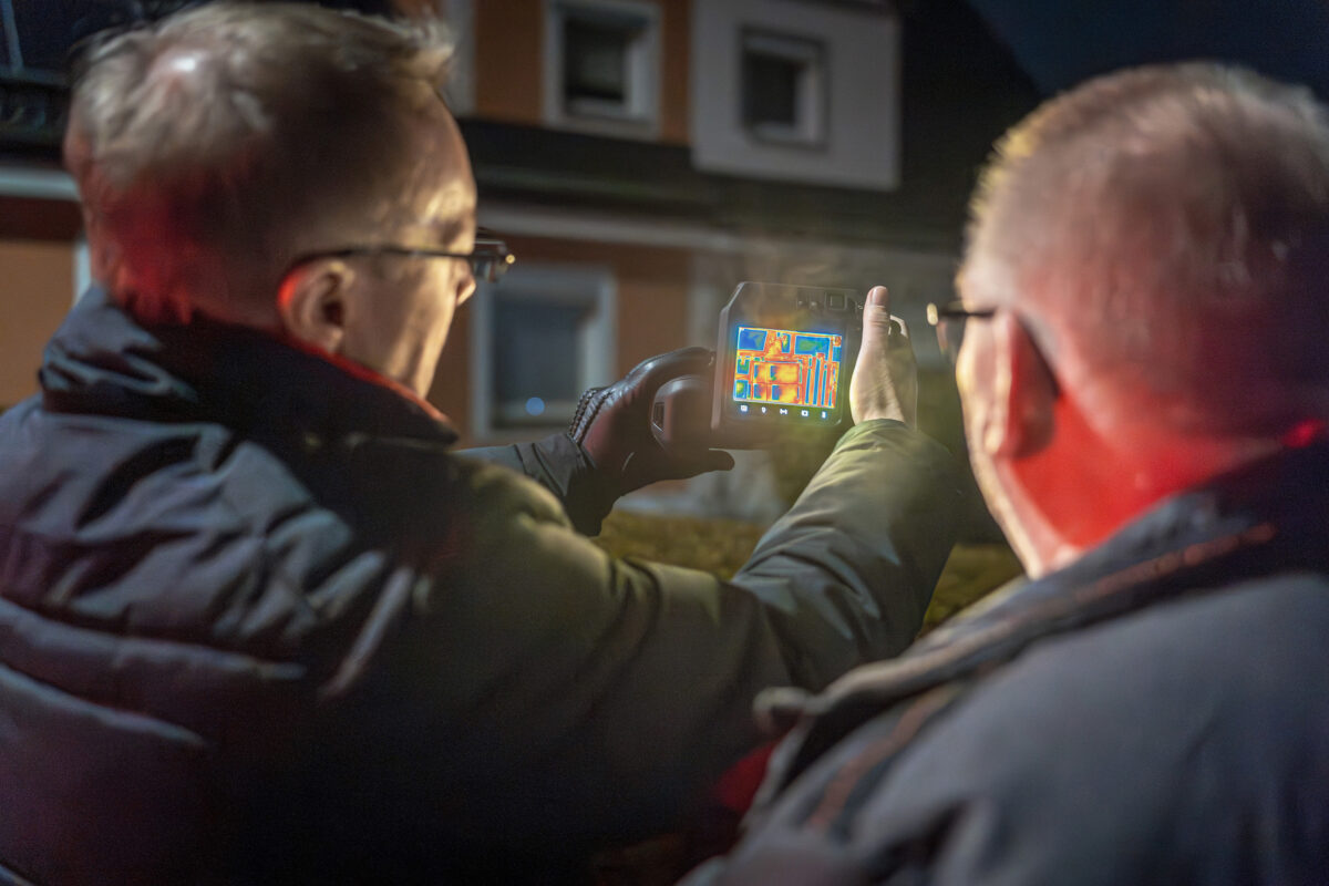 Amberg startet Thermografie-Rundgänge für effiziente Sanierung