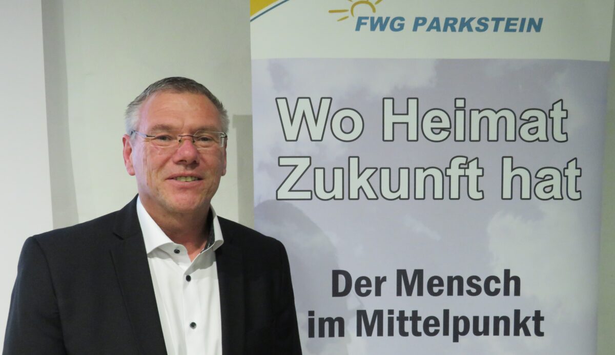 Freie Wähler Parkstein nominieren Reinhard Sollfrank