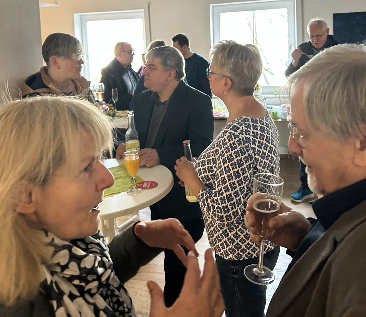 Grünen Neujahrstreffen in Weiden fördert Austausch