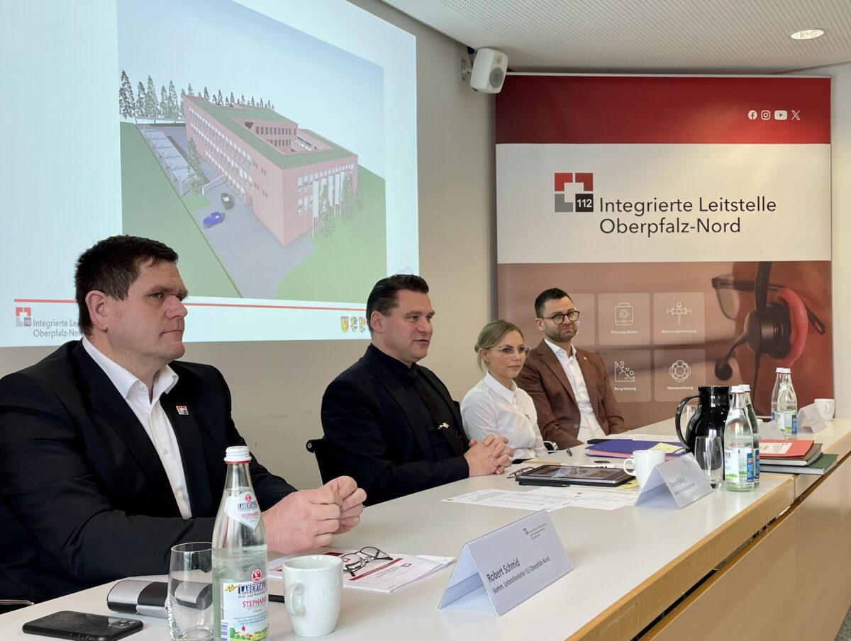 Integrierte Leitstelle Oberpfalz-Nord baut in Wernberg-Köblitz: So soll die Zentrale aussehen