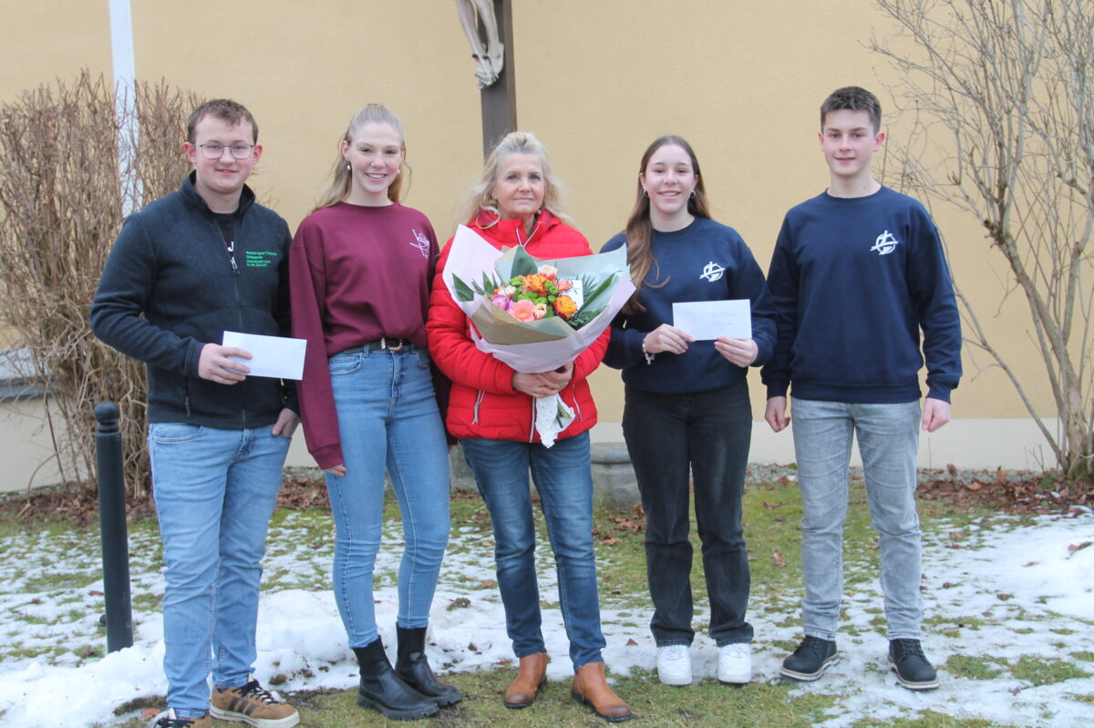 Manda Kick spendet 500 Euro an Landjugendgruppen