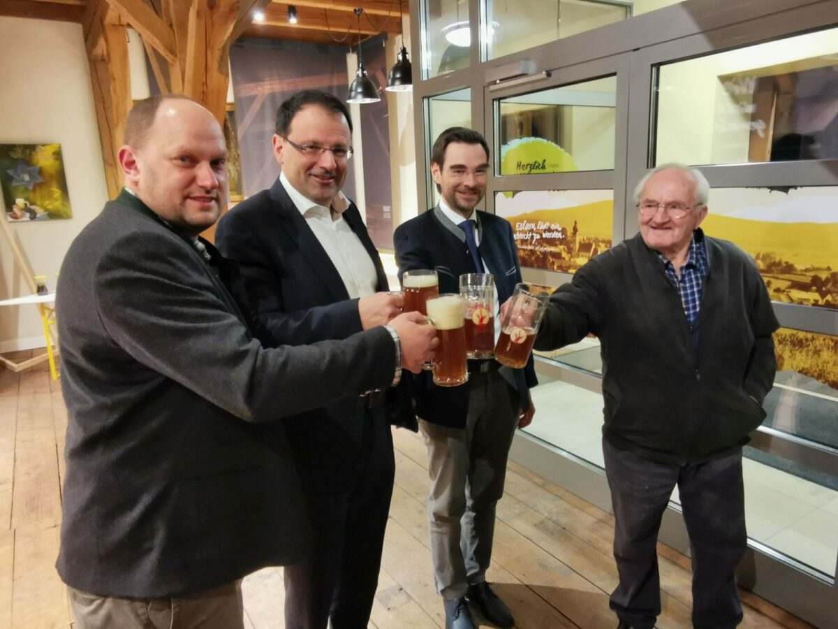 Politik und Braukunst treffen in Eslarn aufeinander