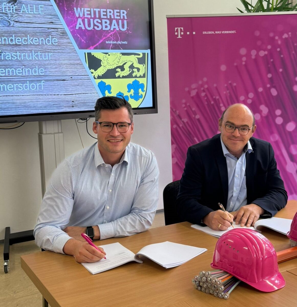 Schlammersdorf sichert digitale Zukunft mit Glasfaser