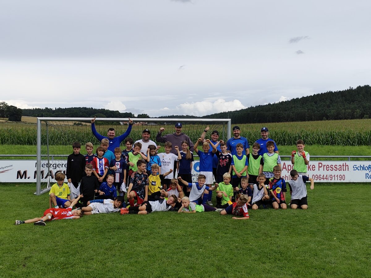 Sport und Spaß beim TSV Pressath Zeltlager