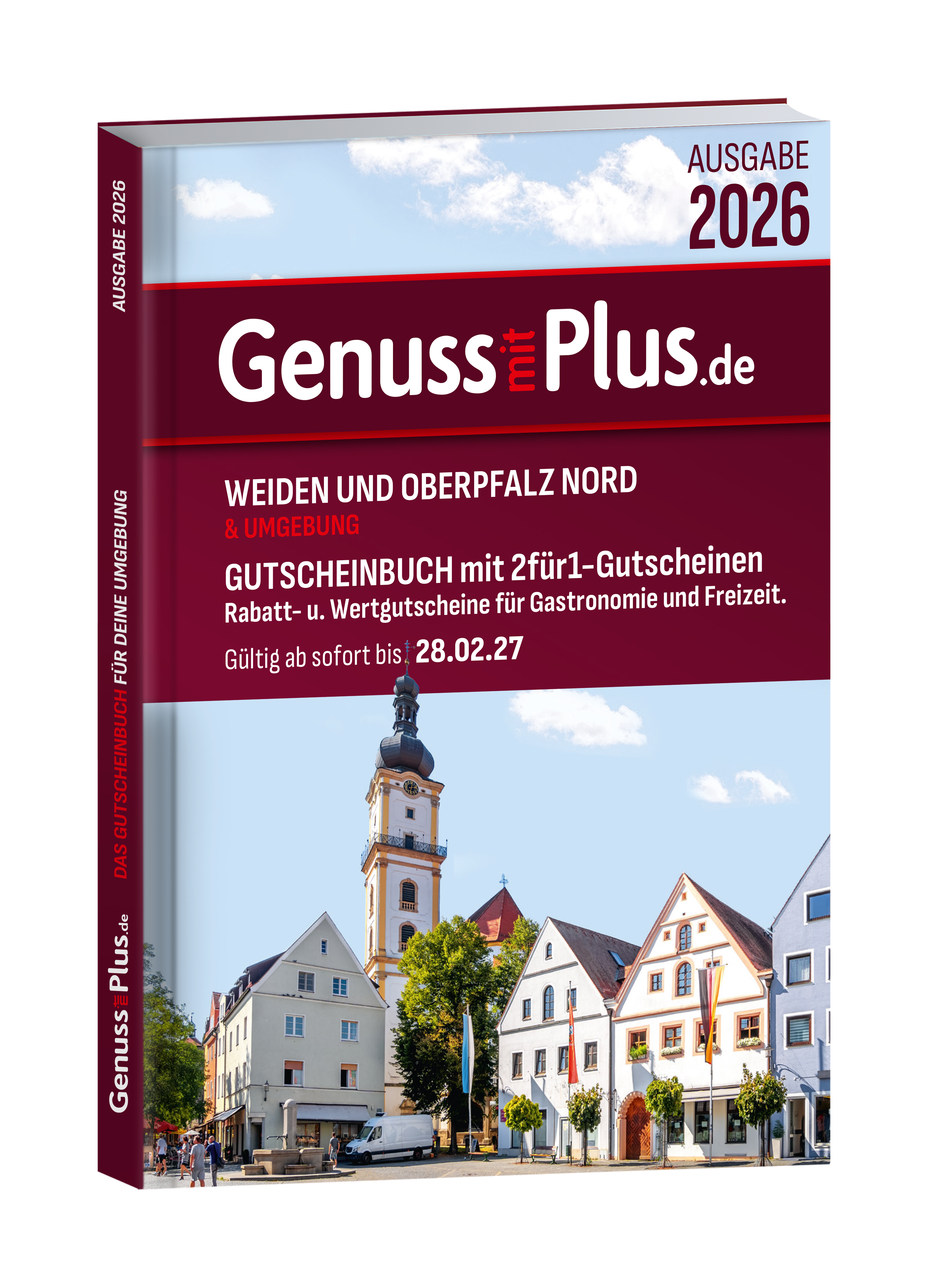 Für Weidener Sparfüchse: 10x Gutscheinbuch  zu gewinnen + portofrei und ECHO-Rabattcode!