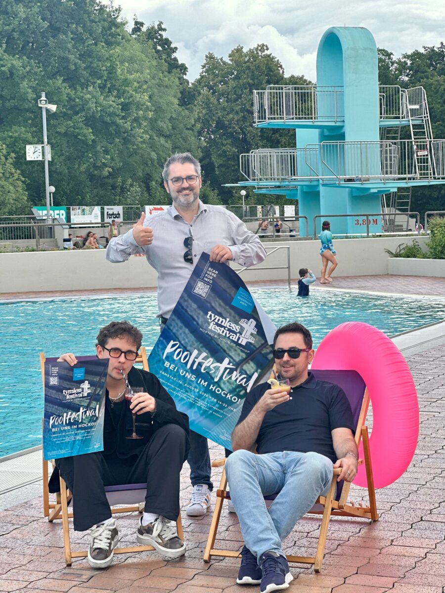 Premiere in Amberg: Tymless-Festival im Hockermühlbad