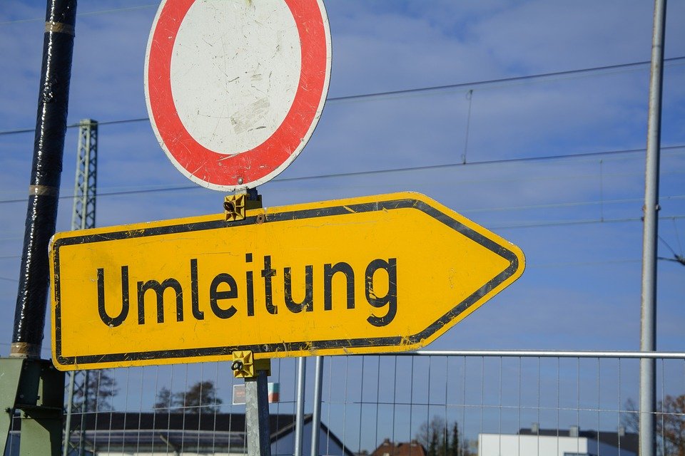 Straßenbau B22: Vollsperrung und Umleitungen