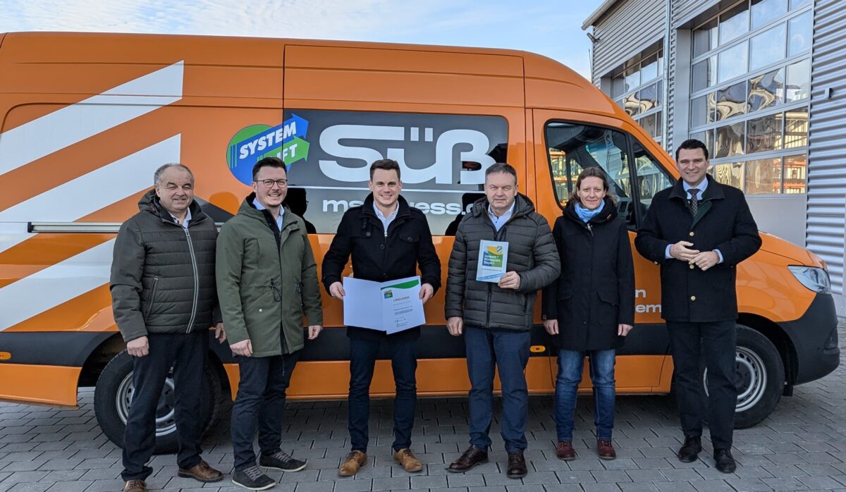 Umweltpreis für Nabburger Firma