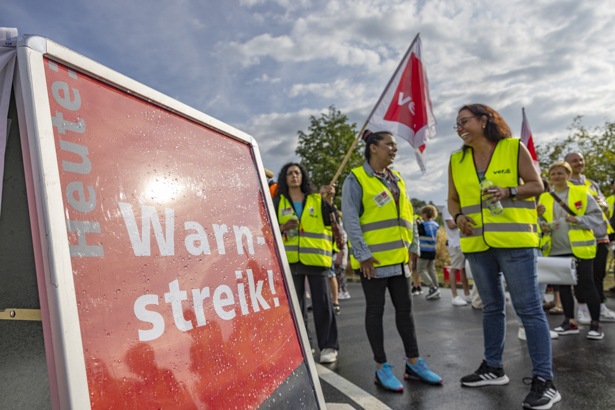 Warnstreik im öffentlichen Dienst in Schwandorf geplant