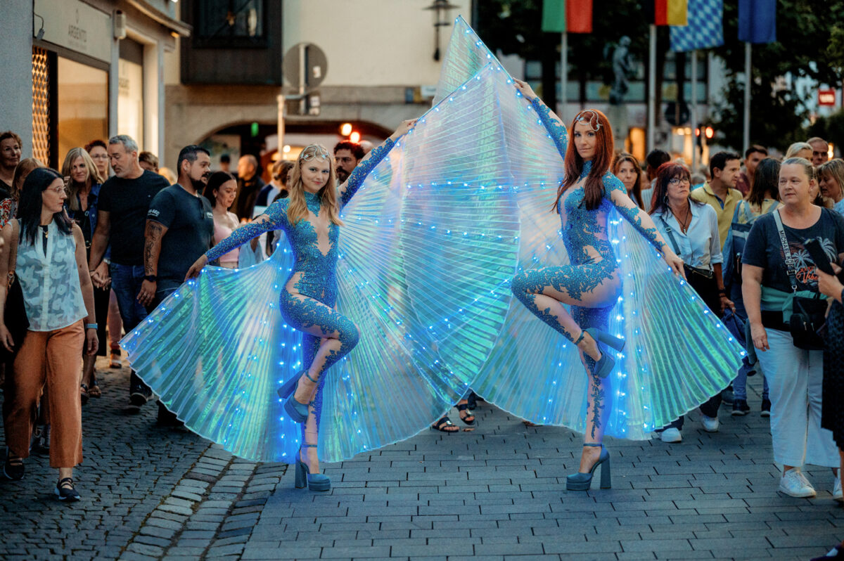 "Weiden träumt" verwandelt Altstadt in Traumlandschaft