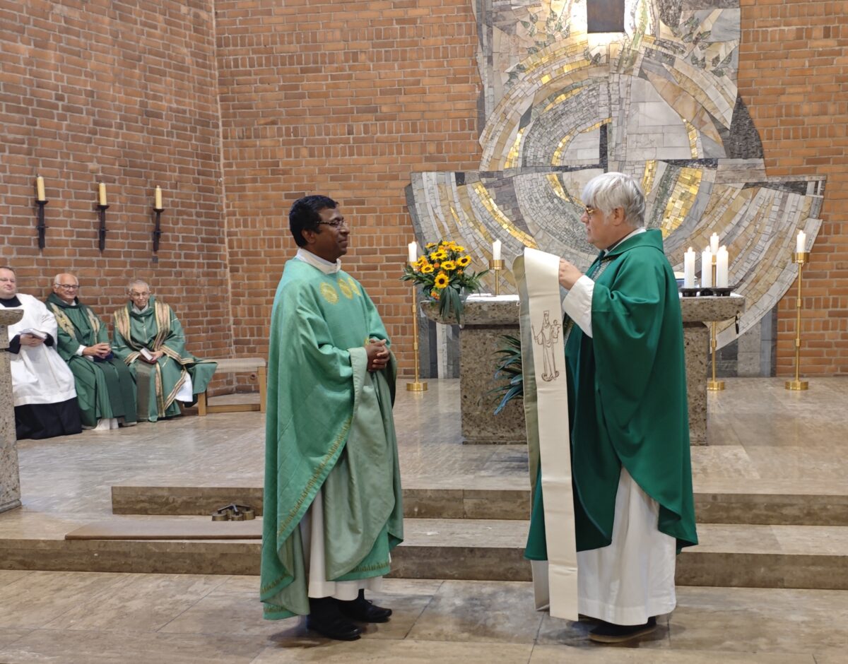 Abschiedsgottesdienst für Pfarrvikar Celestine