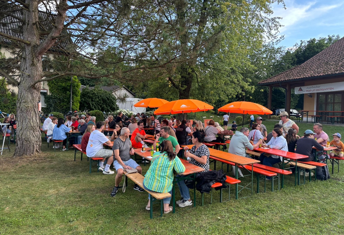 PopUp-Biergarten begeistert erneut – Erfolgsmodell geht 2025 in die nächste Runde