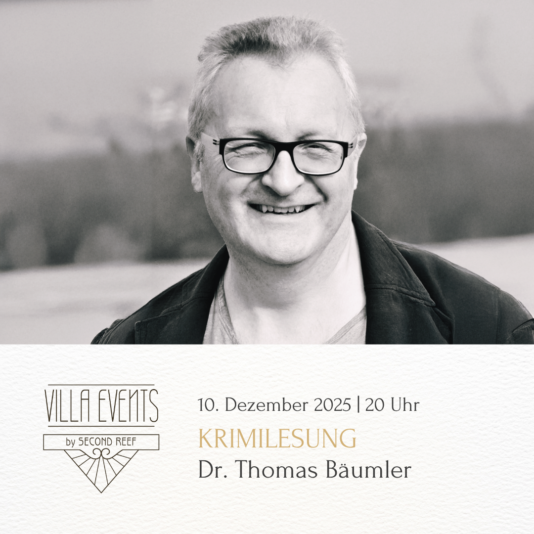 Krimilesung "Gerti und die toten Meister" - Villa Events