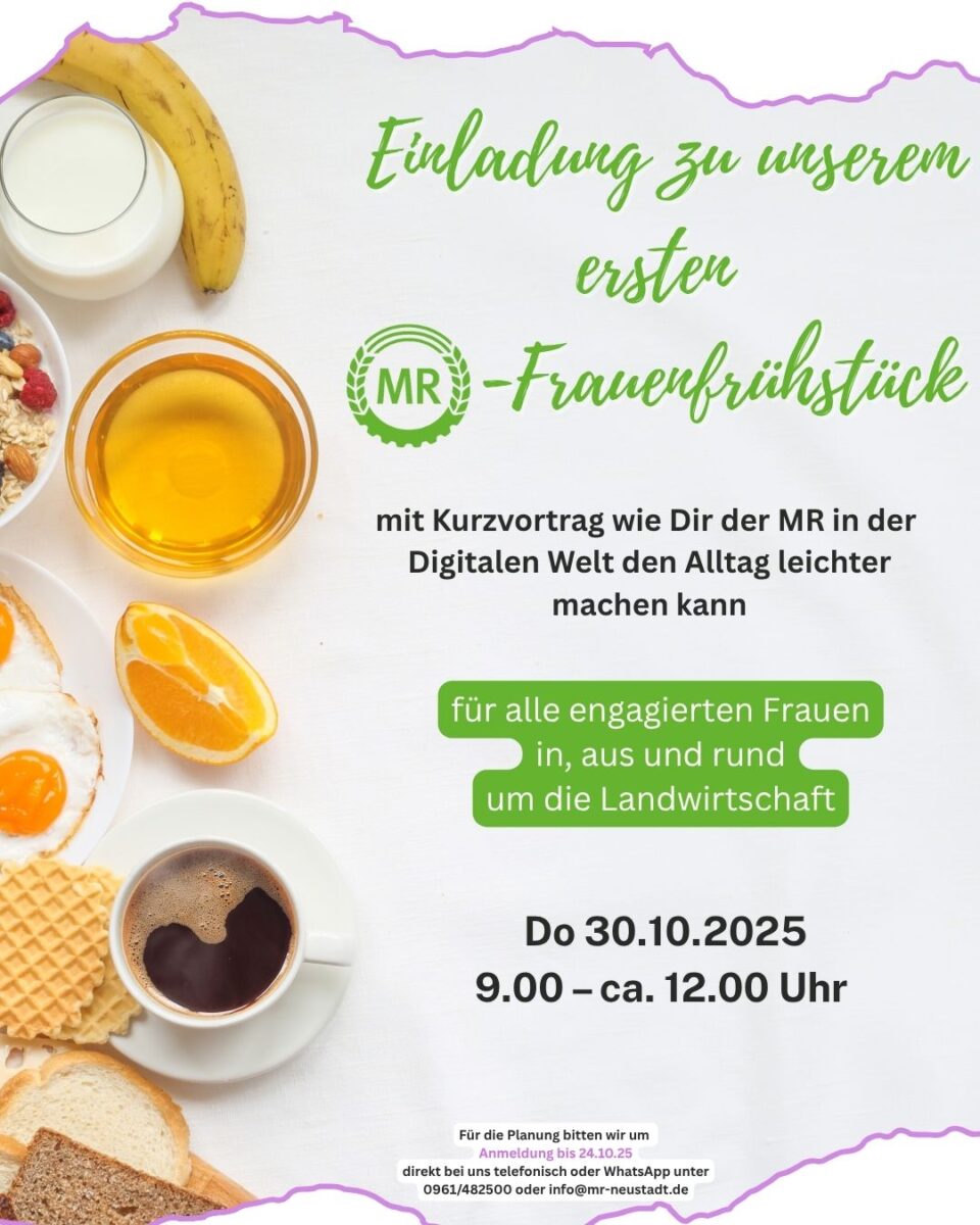 Maschinenring Neustadt e. V. startet Schulungsreihe zu digitalen Programmen