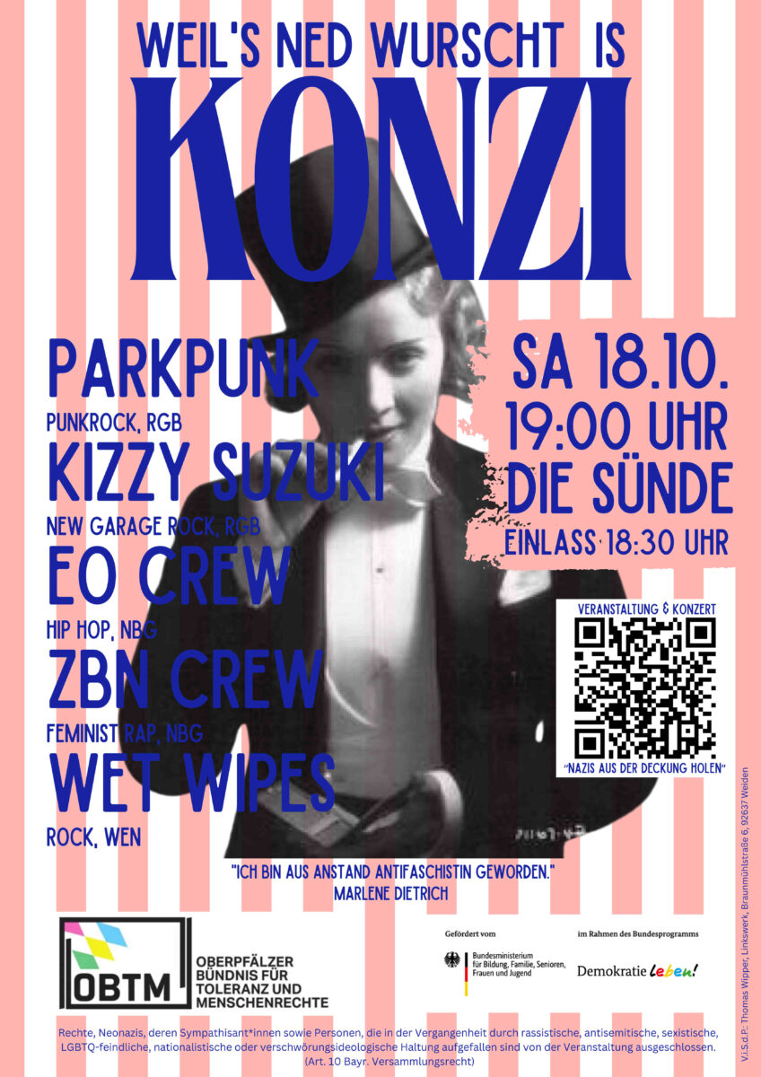 KONZERT - Nazis aus der Deckung holen